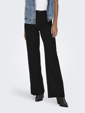 ONLY Regular Pants 'LIETTE' in Black: front