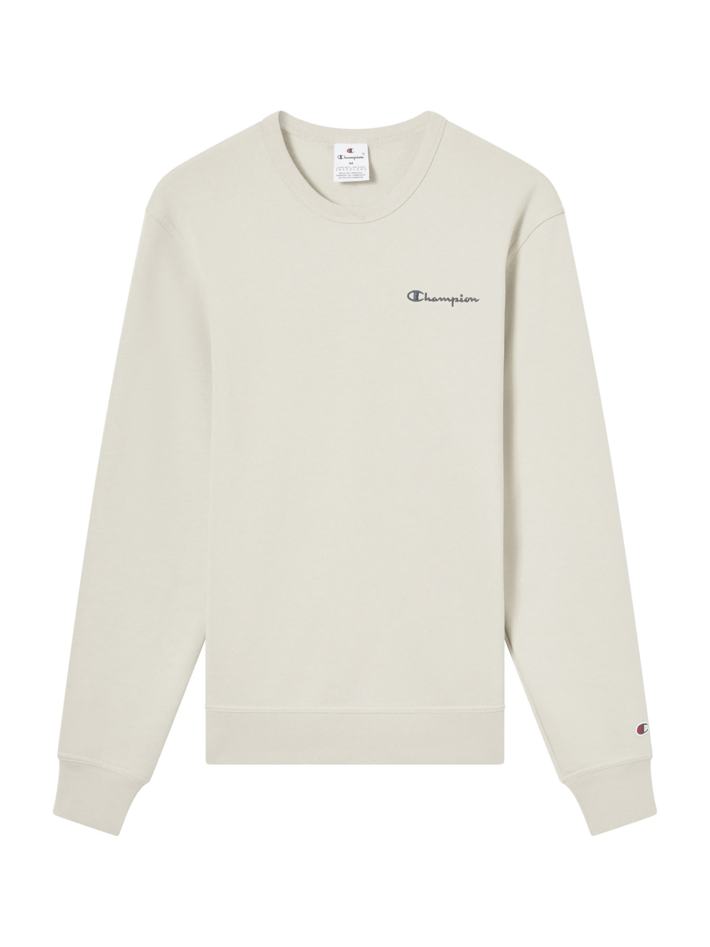 Champion Authentic Athletic Apparel Sweatshirt in Beige: front