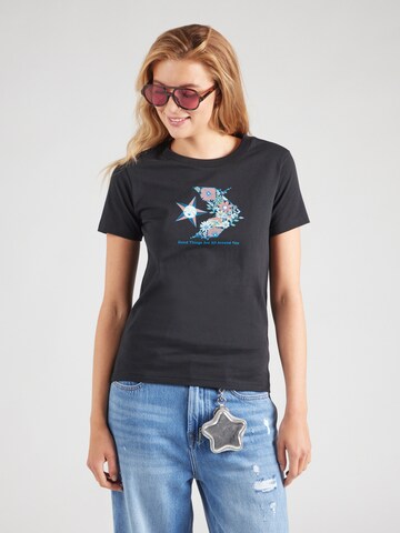 CONVERSE T-Shirt in Schwarz: Vorderseite