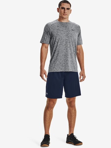 UNDER ARMOUR Regular fit Functioneel shirt 'Tech 2.0' in Grijs