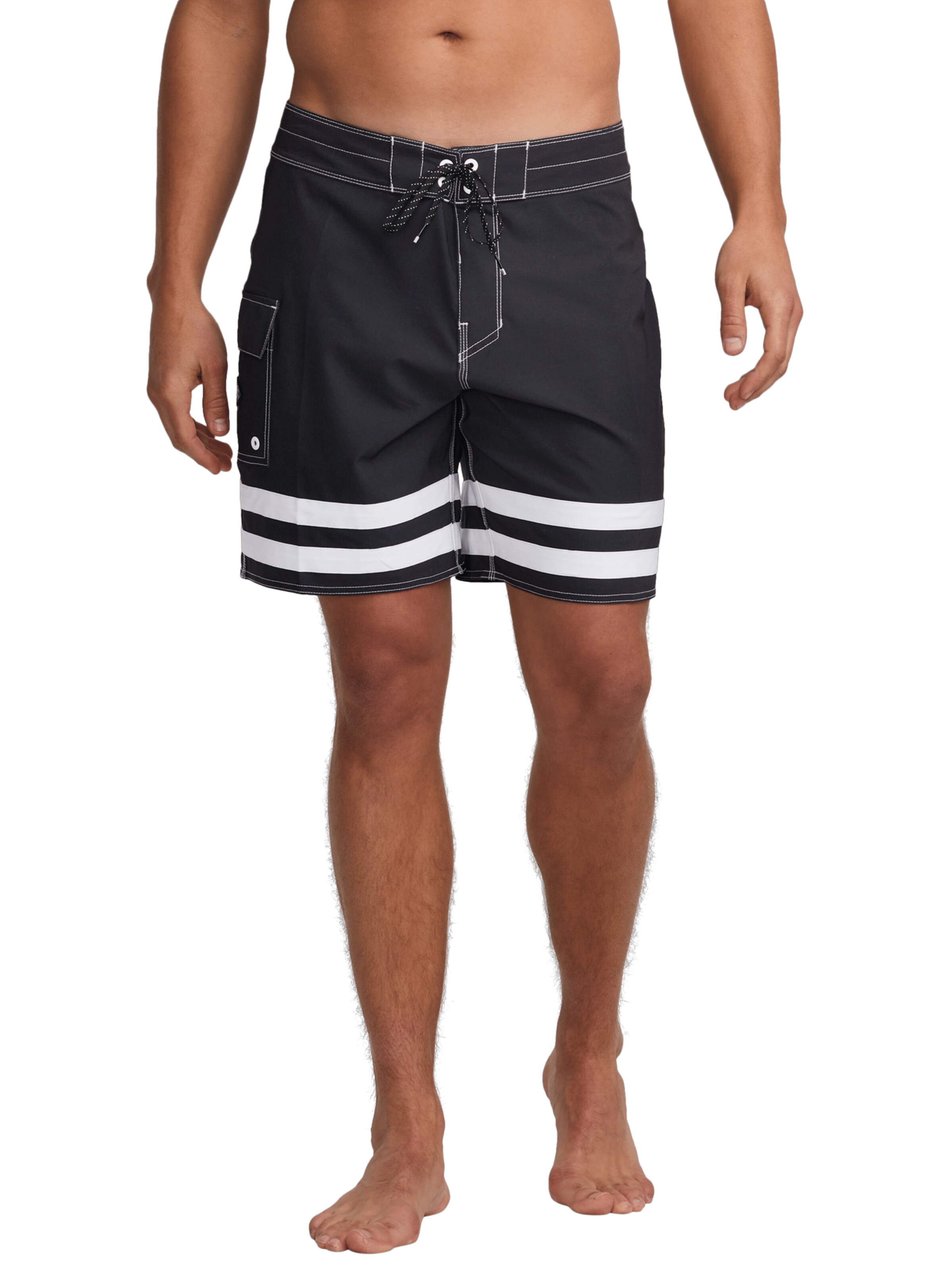 Boardshorts 'Burleigh Original Pro' BILLABONG en noir : devant