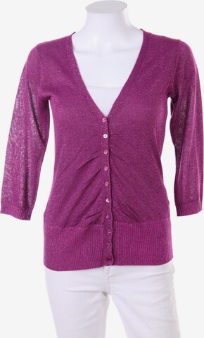 MANGO Sweater & Cardigan in XS in Purple: front