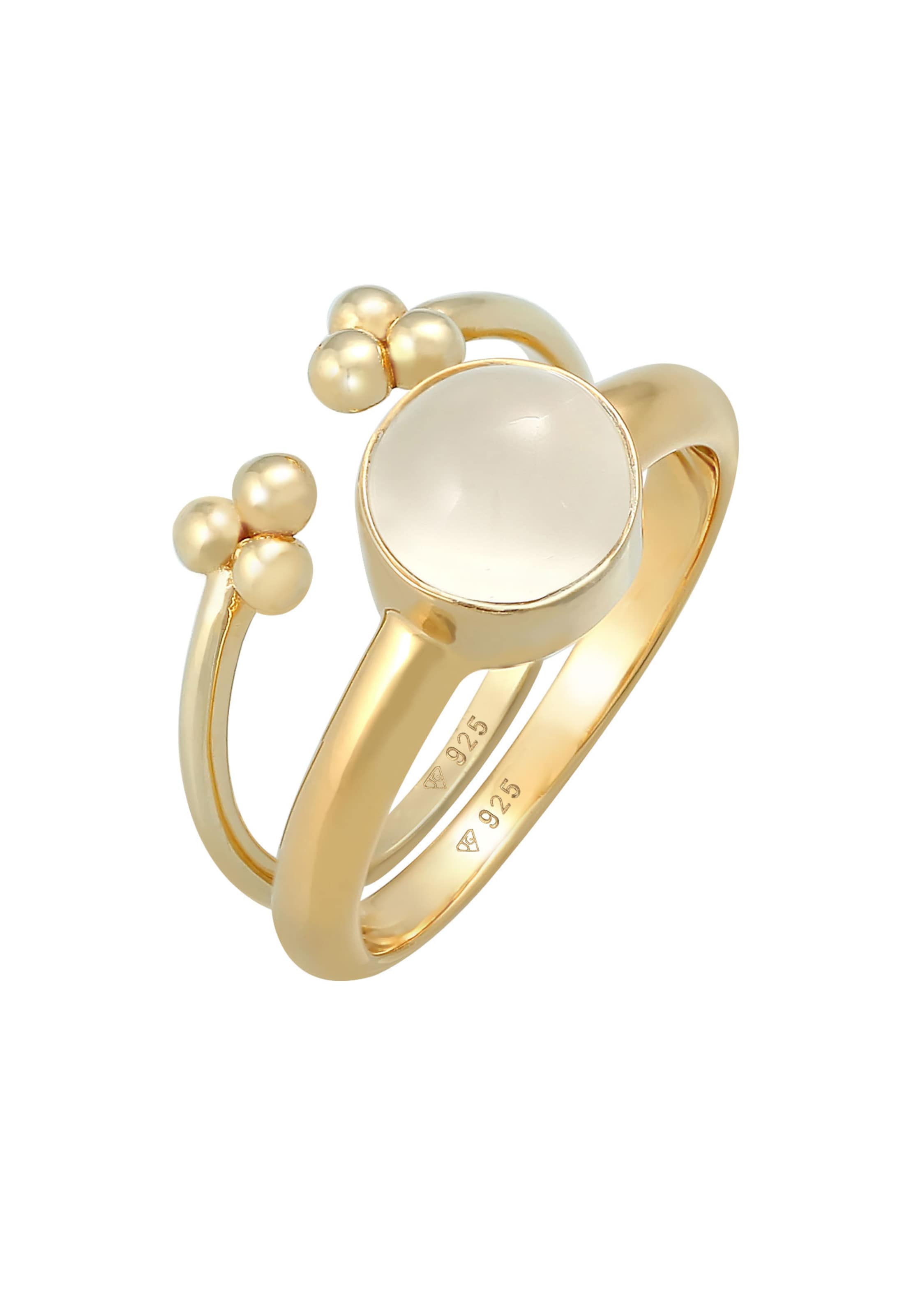 ELLI PREMIUM Sieraden set in Goud: voorkant