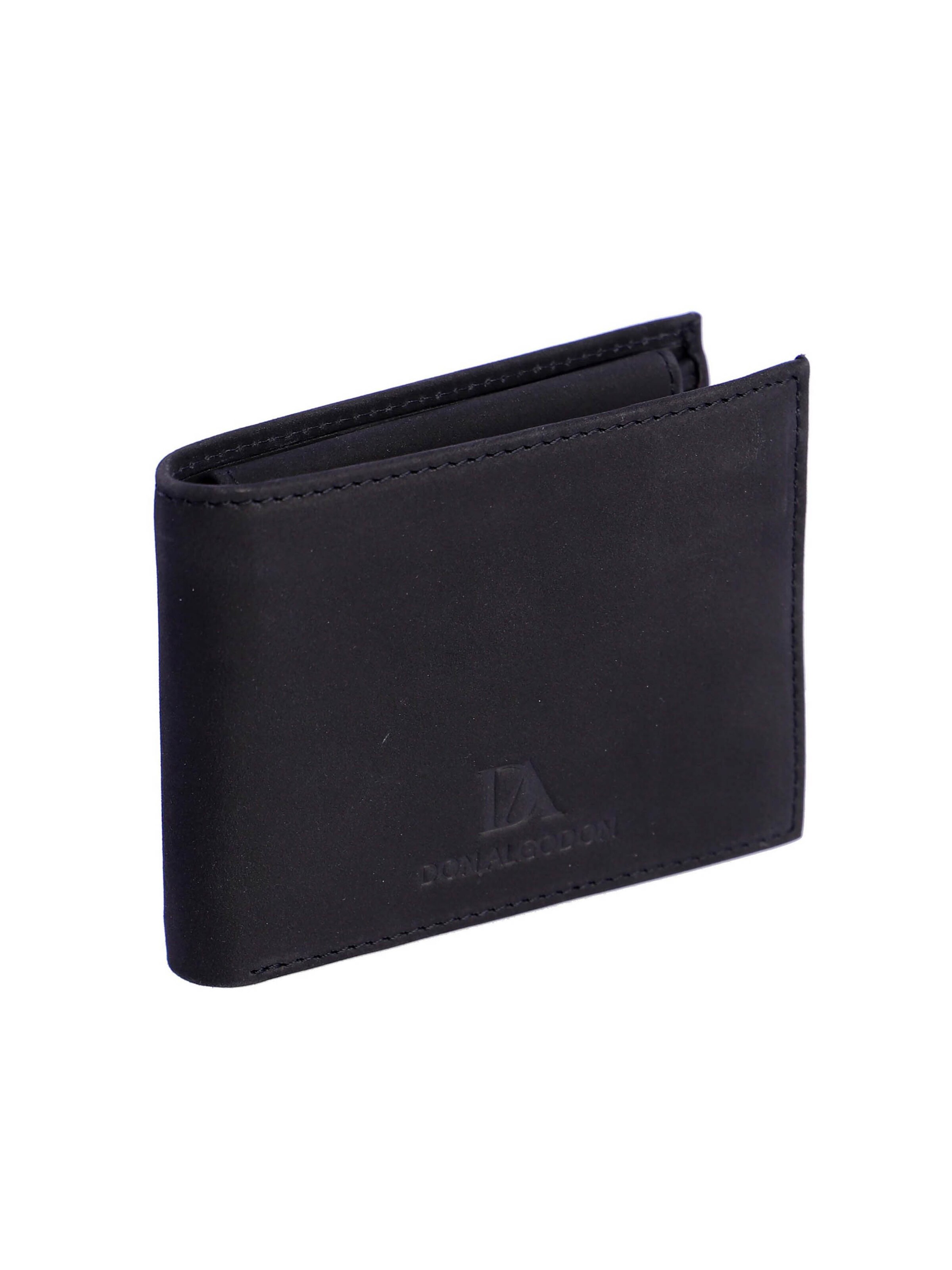 Don Algodon - Cartera 'Cartera para hombre Jose de piel con protección RFID' en negro