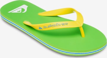QUIKSILVER Zehentrenner 'Molokai Core' in Grün: Vorderseite