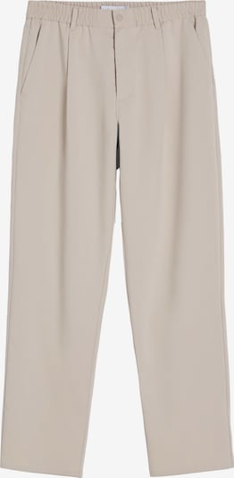 Pantaloni con pieghe Bershka di colore sabbia, Visualizzazione prodotti
