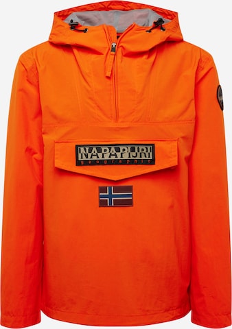 Veste fonctionnelle 'RAINFOREST' NAPAPIJRI en orange : devant