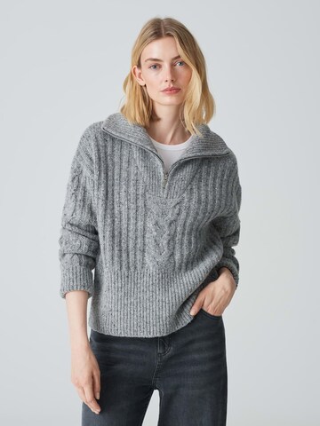 Pullover 'Popfy' di OPUS in grigio: frontale