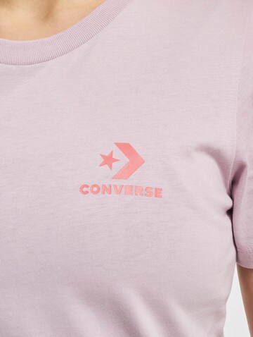 Maglietta 'No Problem' di CONVERSE in lilla