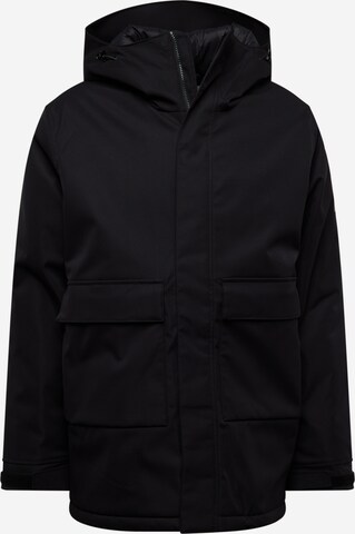 MAKIA Between-season jacket 'Hardy' in Black: front