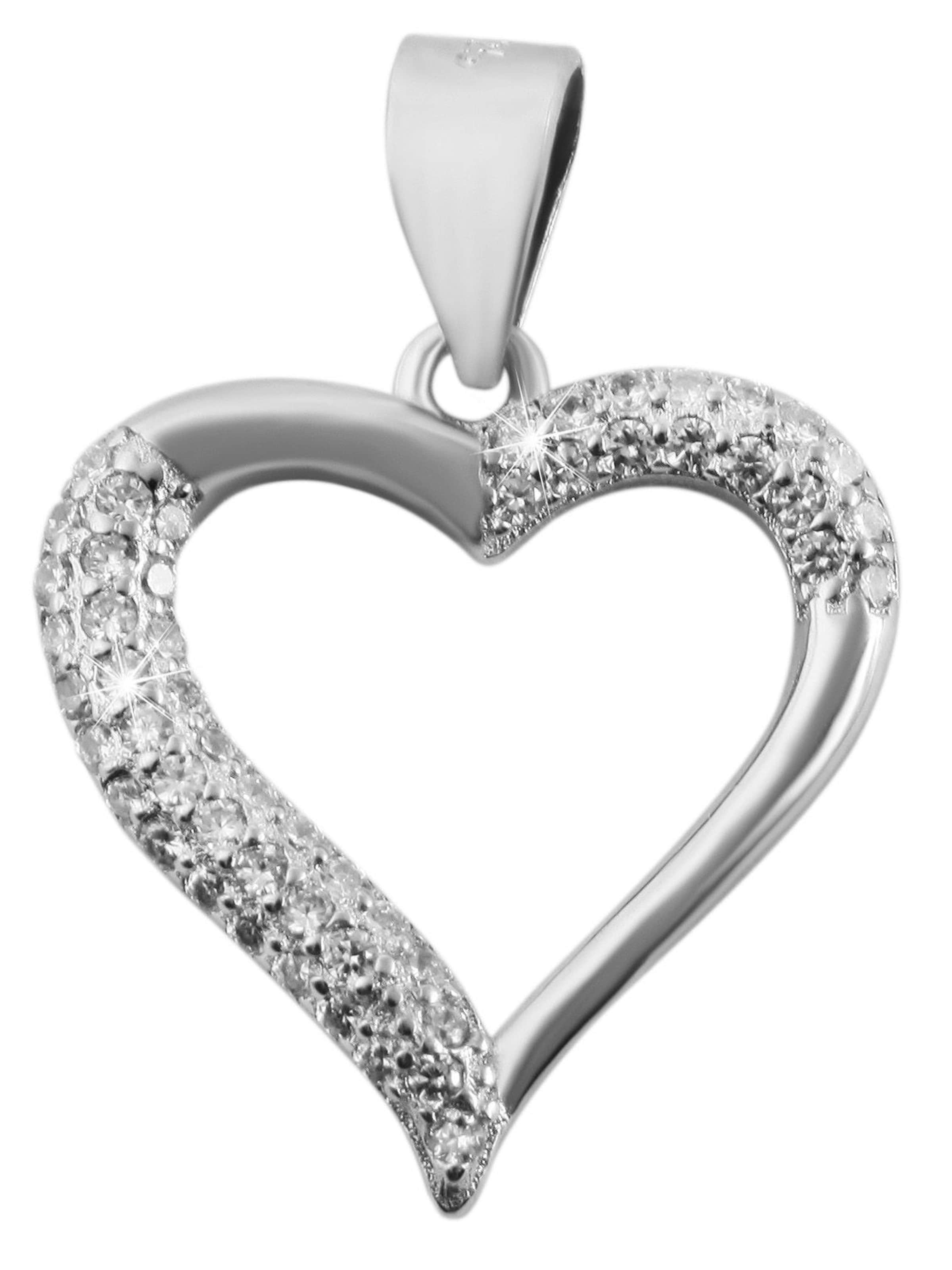 Akzent Pendant 'Watin, 925 Sterlingsilber, langlebig' in Silver: front