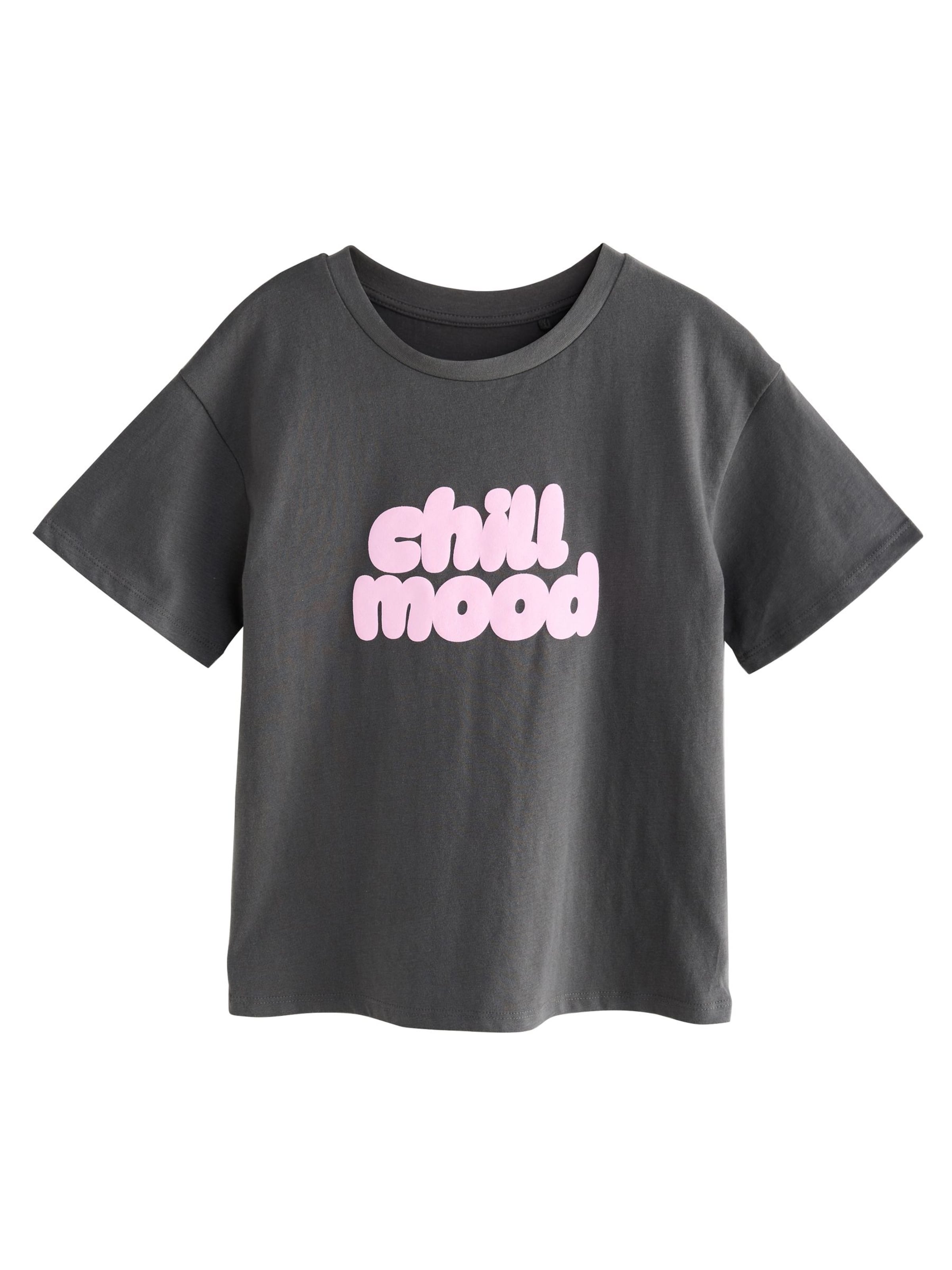 Next Tričko – šedá: přední strana