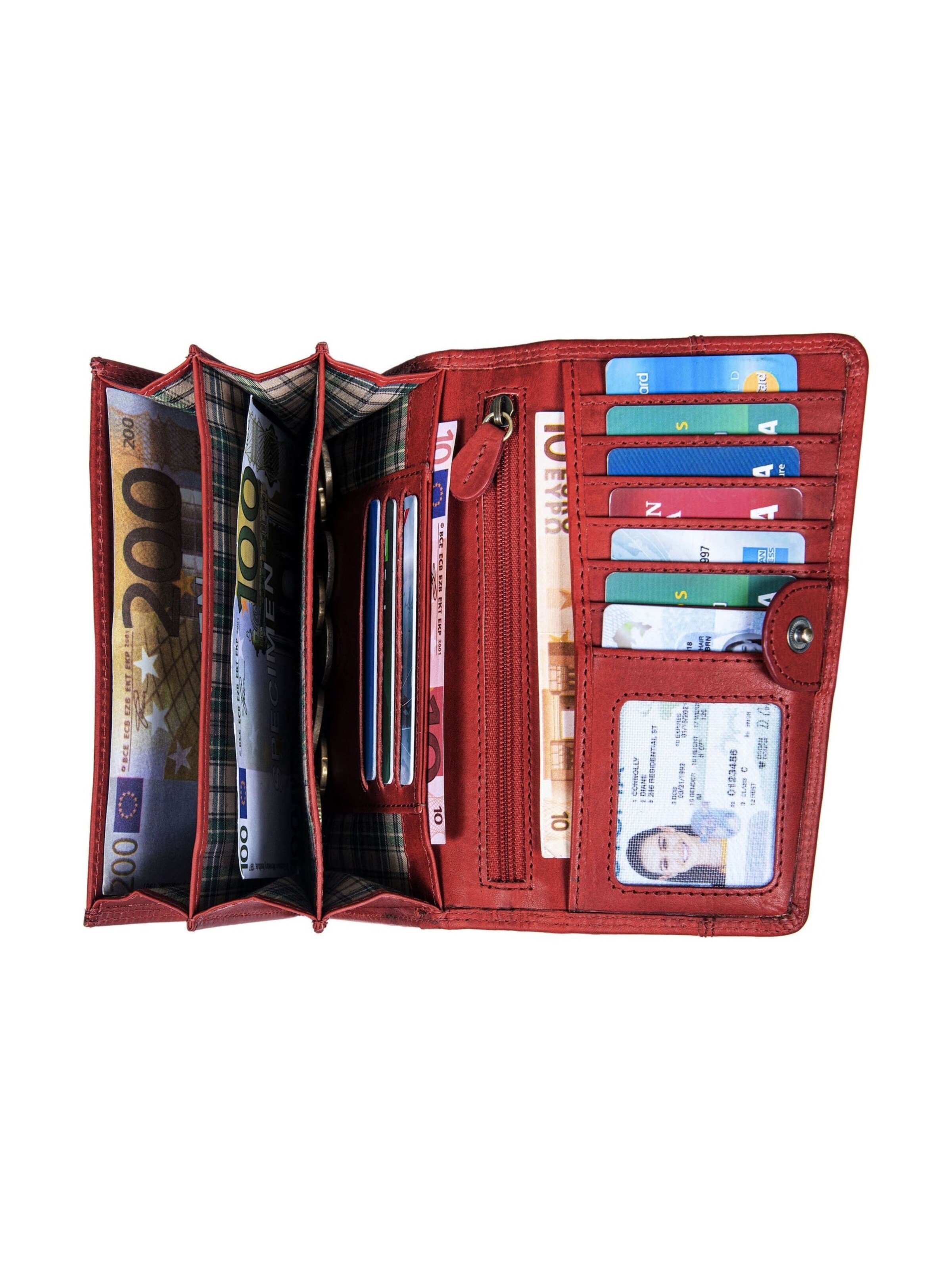 Benthill Wallet in Red