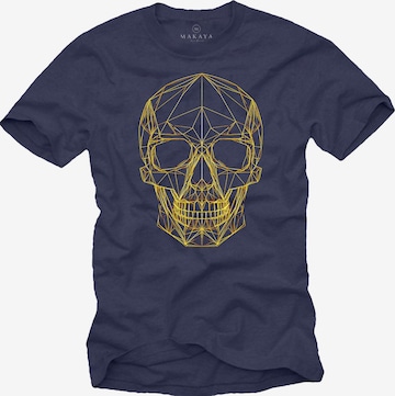 MAKAYA Shirt in Blue: front