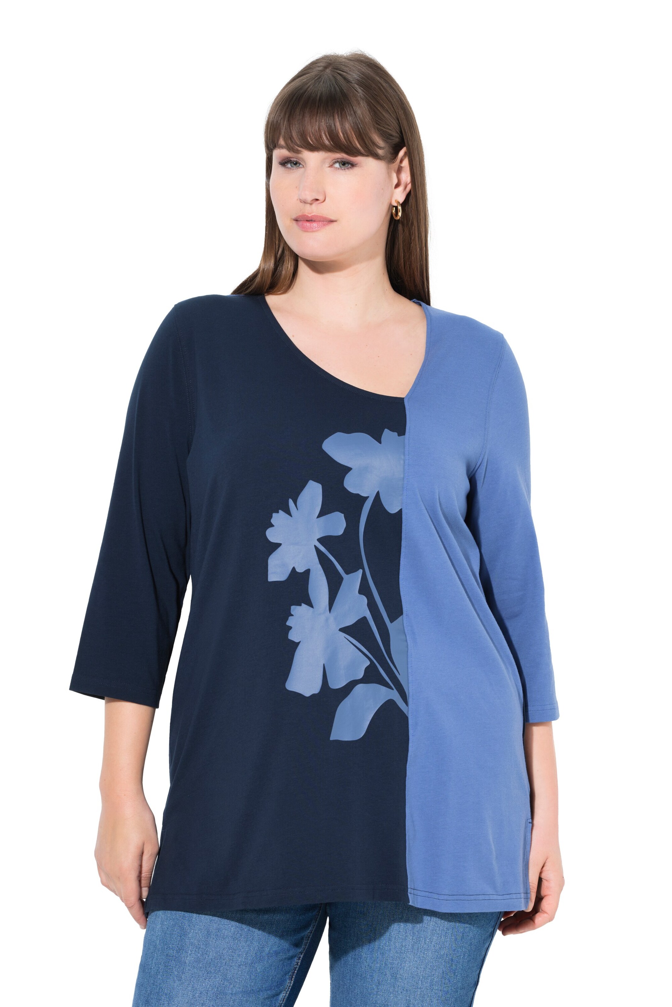 Ulla Popken Shirt in Blue: front