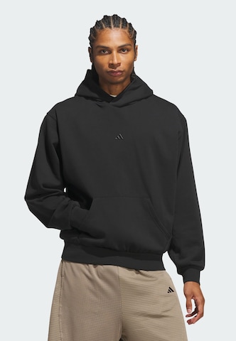 Sweat de sport ADIDAS PERFORMANCE en noir : devant
