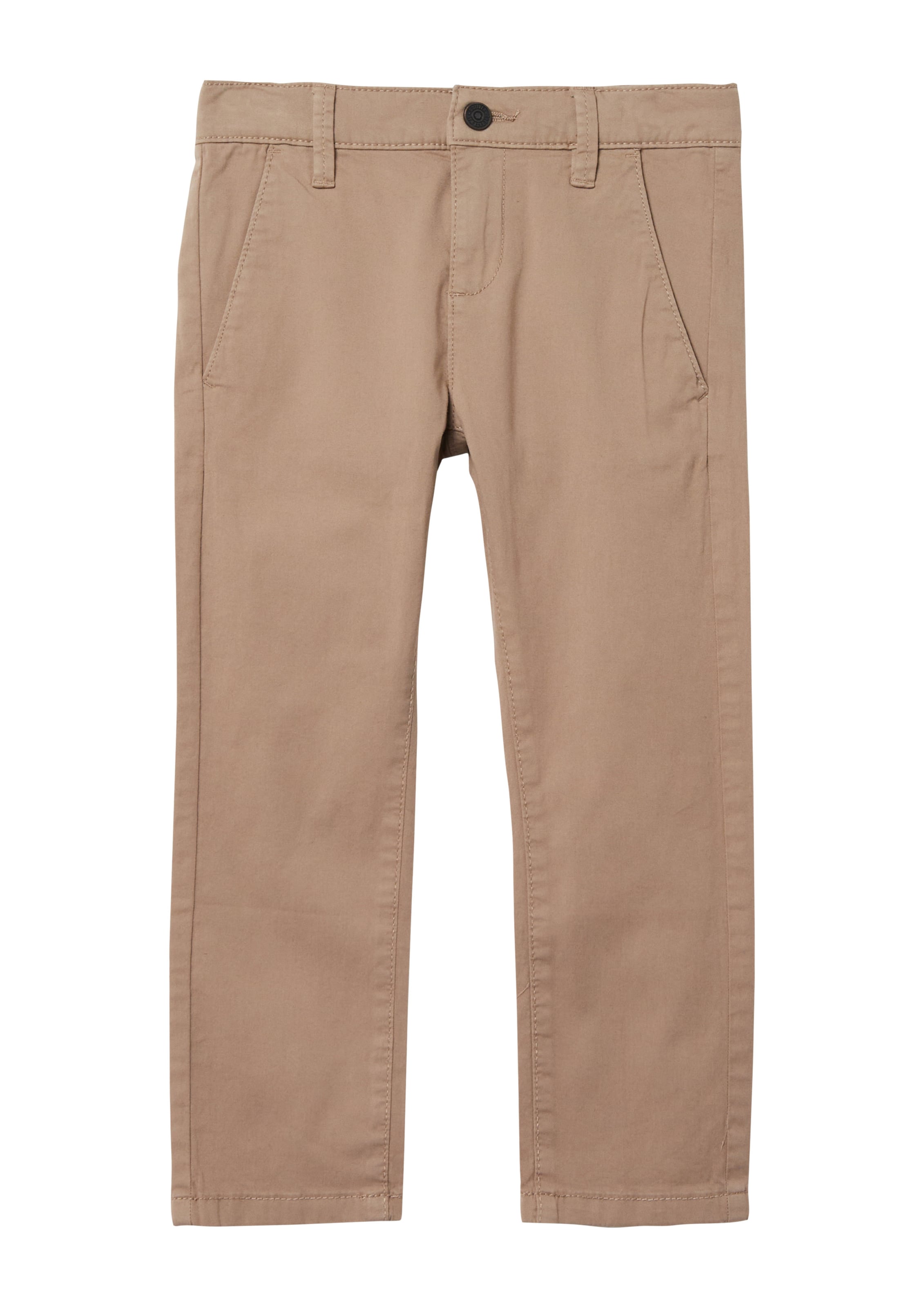 Pantalon 'Pelle' s.Oliver en marron : devant