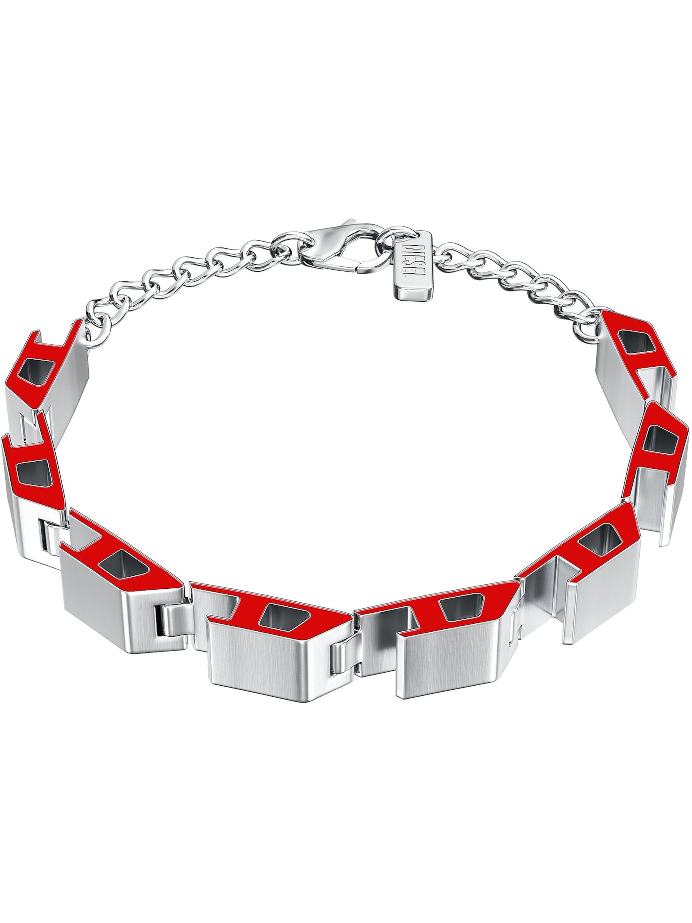 DIESEL Bracelet in Silver: front