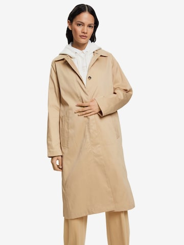 ESPRIT Summer Coat in Beige: front