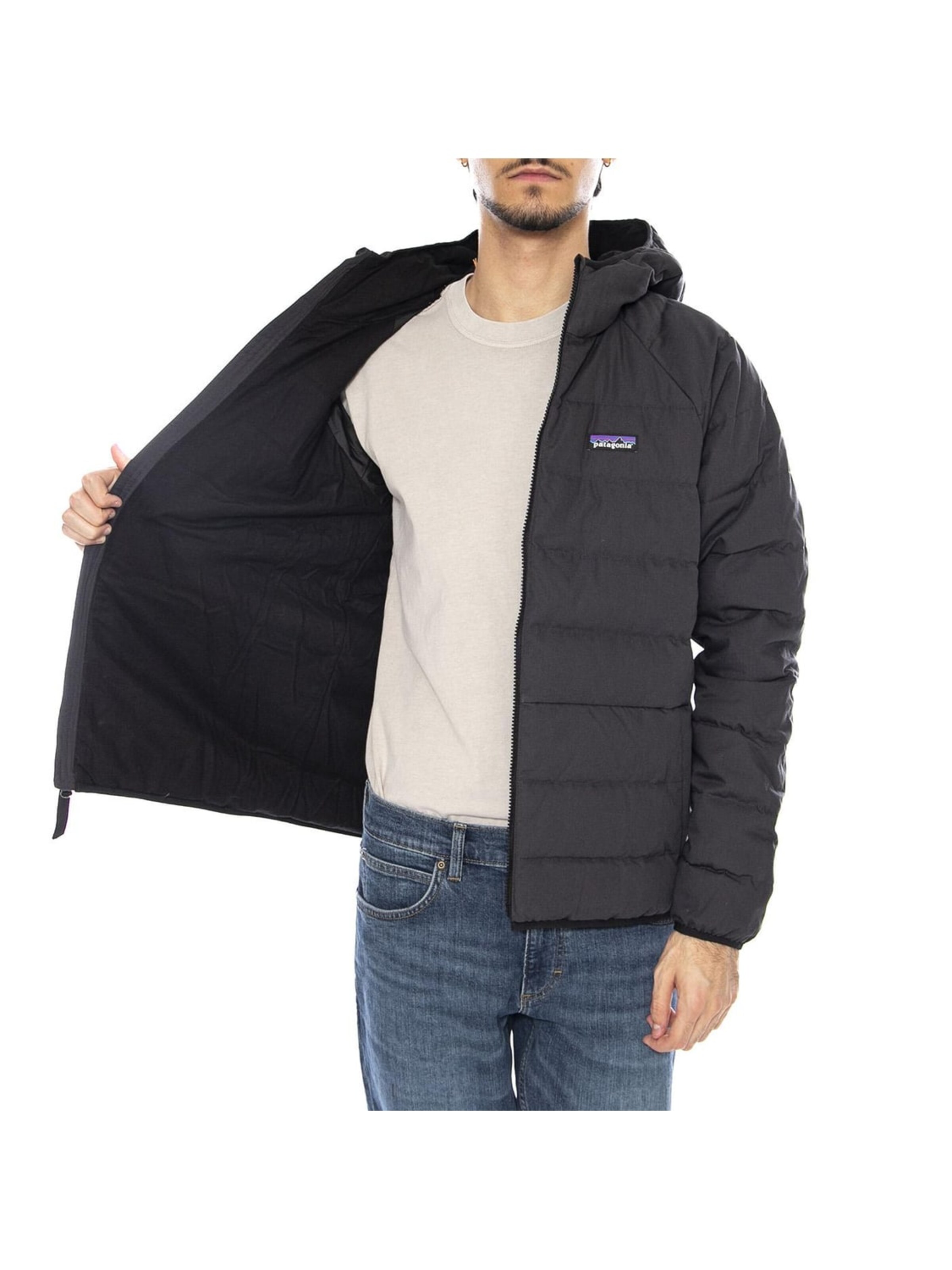 PATAGONIA Kurtka przejściowa 'Cotton Down Jkt Puffer Black' w kolorze czarny