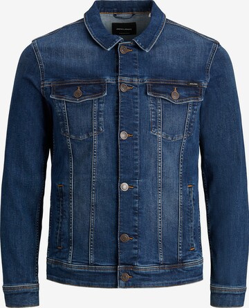 Jack & Jones Junior Regular Fit Jacke 'ALVIN' in Blau: predná strana