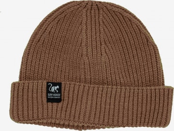 Surf Monkey - Gorra en marrón: frente