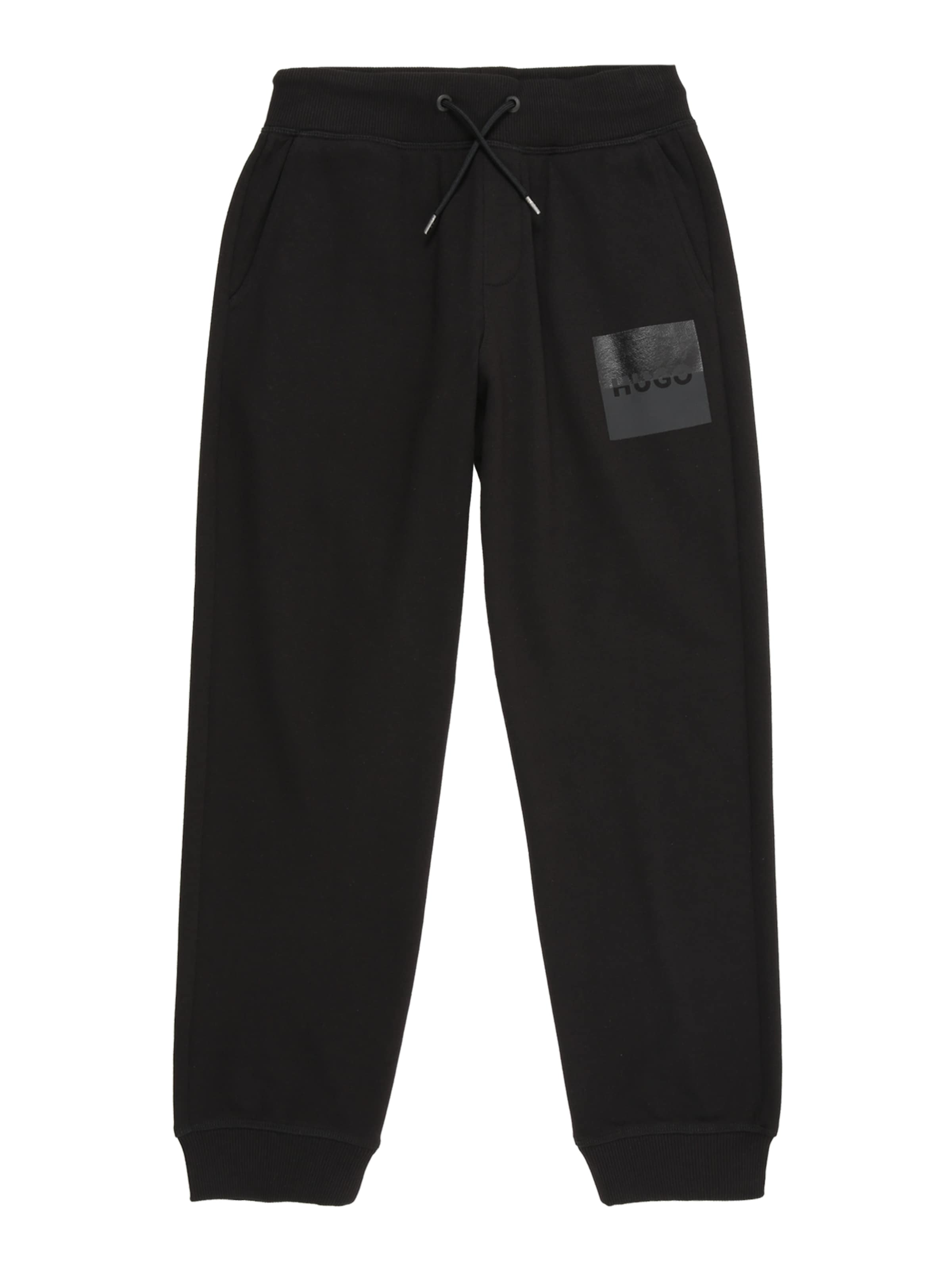 HUGO Tapered Bukser i sort: forside