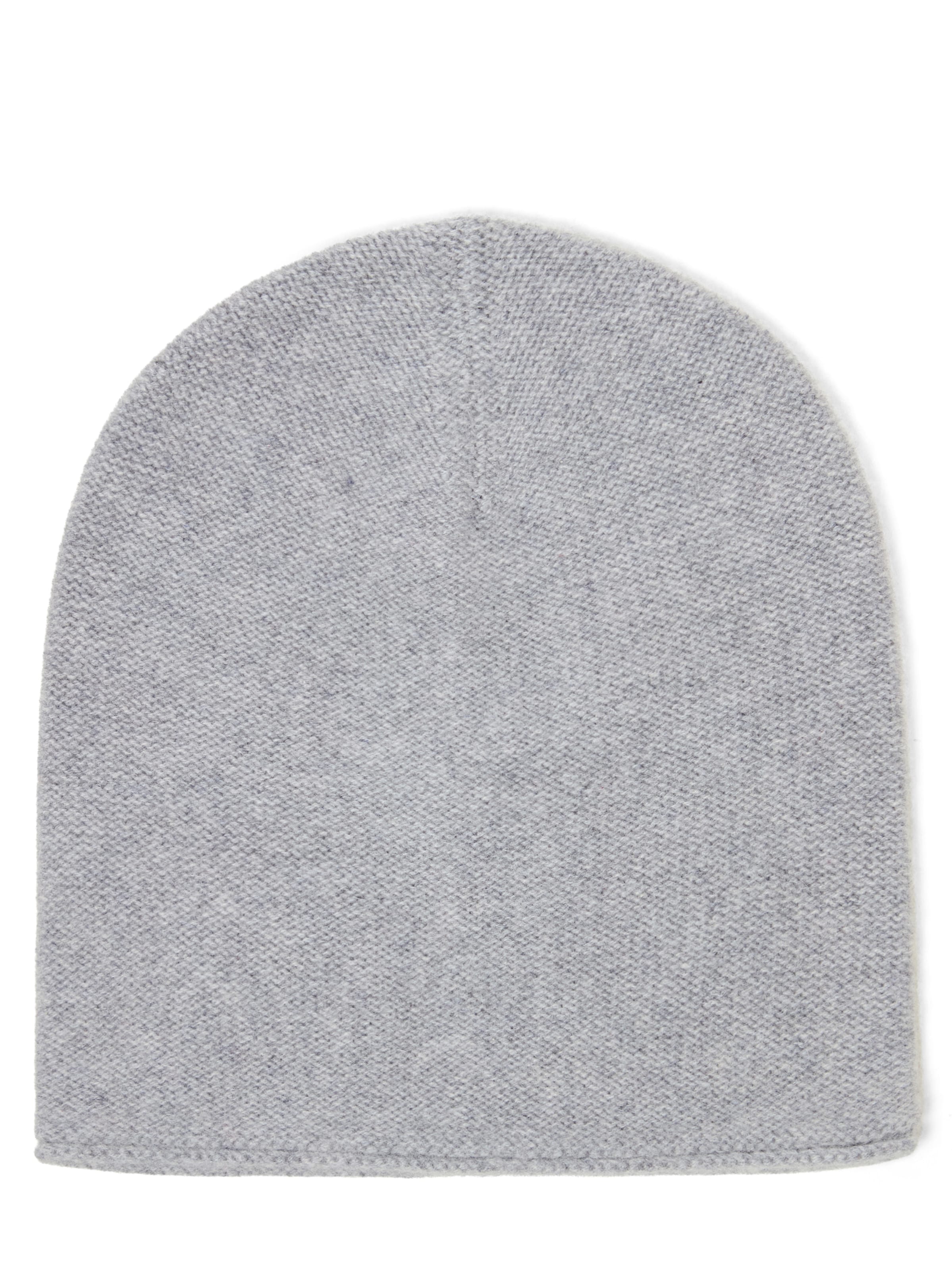 Marie Lund Mütze in Grau: Vorderseite