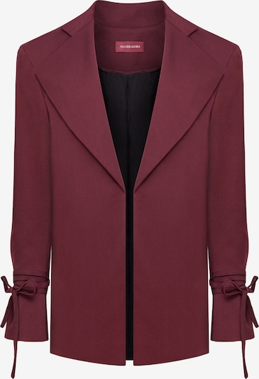 mandragora Blazer 'Torre' en 34-36 en bordeaux, Vue avec produit