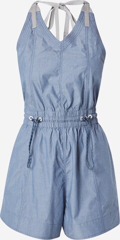 G-Star RAW Jumpsuit in Blauw: voorkant