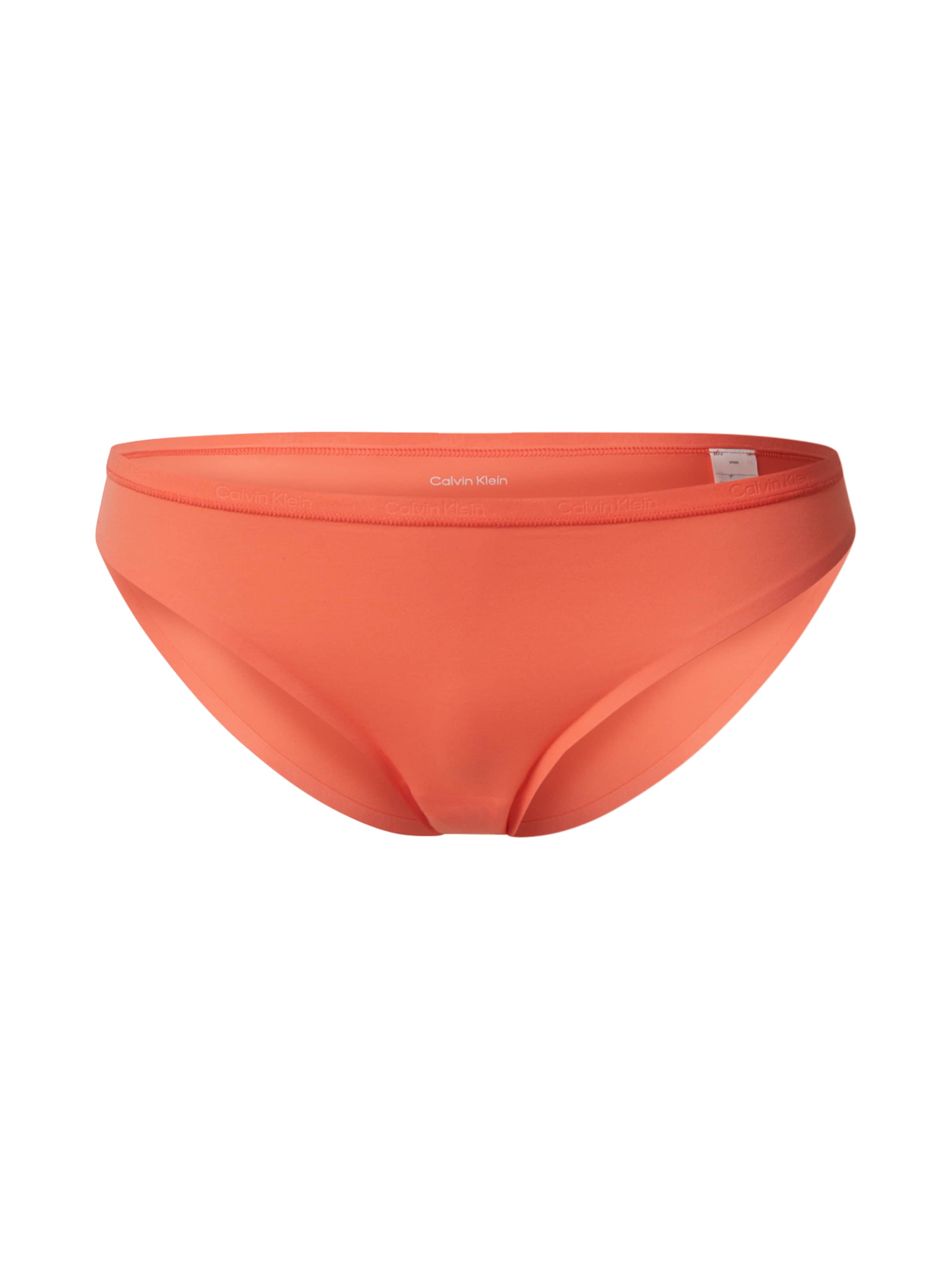 Slip di Calvin Klein Underwear in arancione: frontale