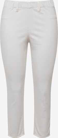 Ulla Popken Pantalon en blanc, Vue avec produit