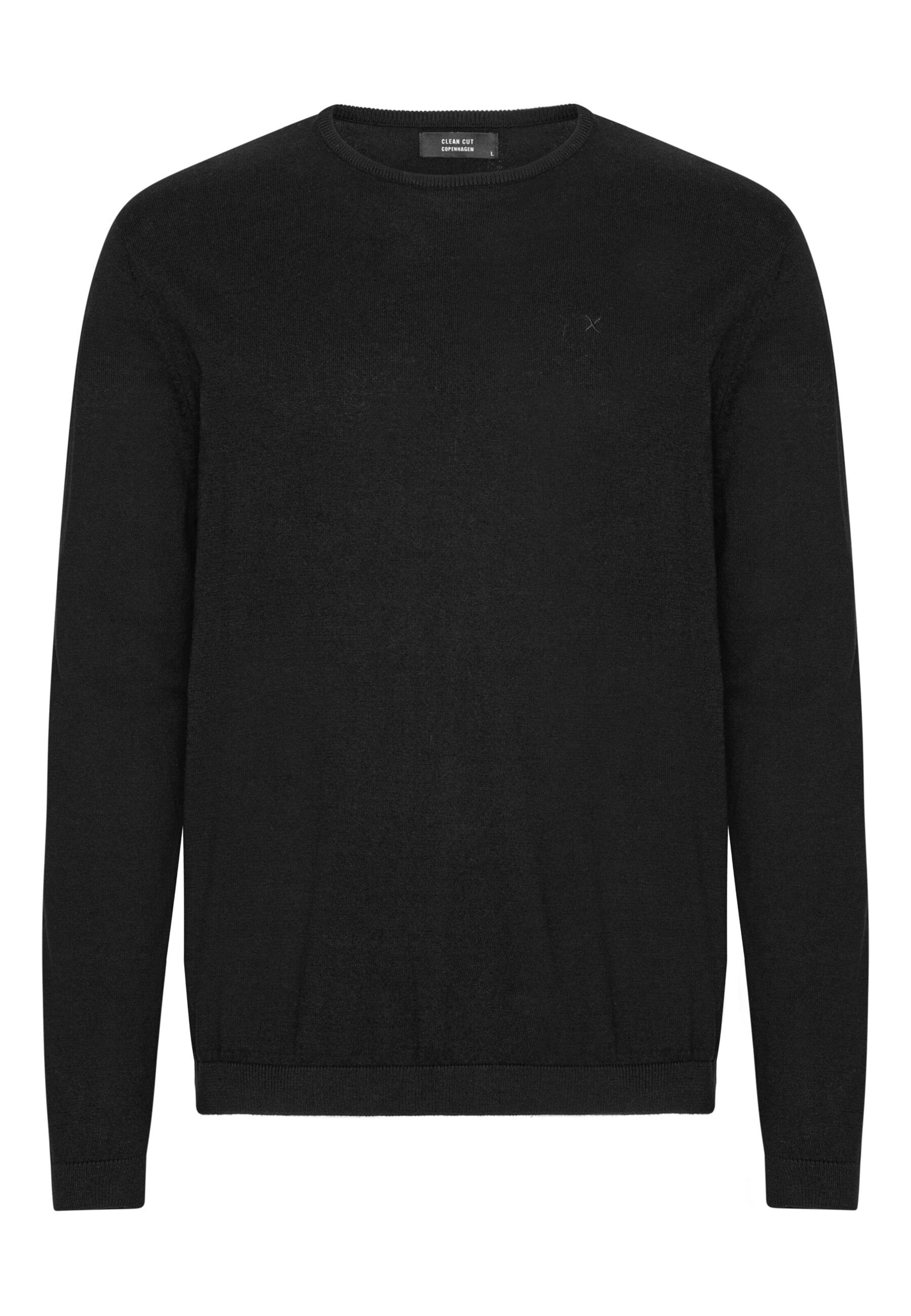 Clean Cut Copenhagen Svetr 'Claude' – černá: přední strana