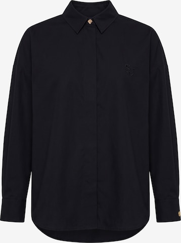 Studio Untold Bluse in Schwarz: Vorderseite