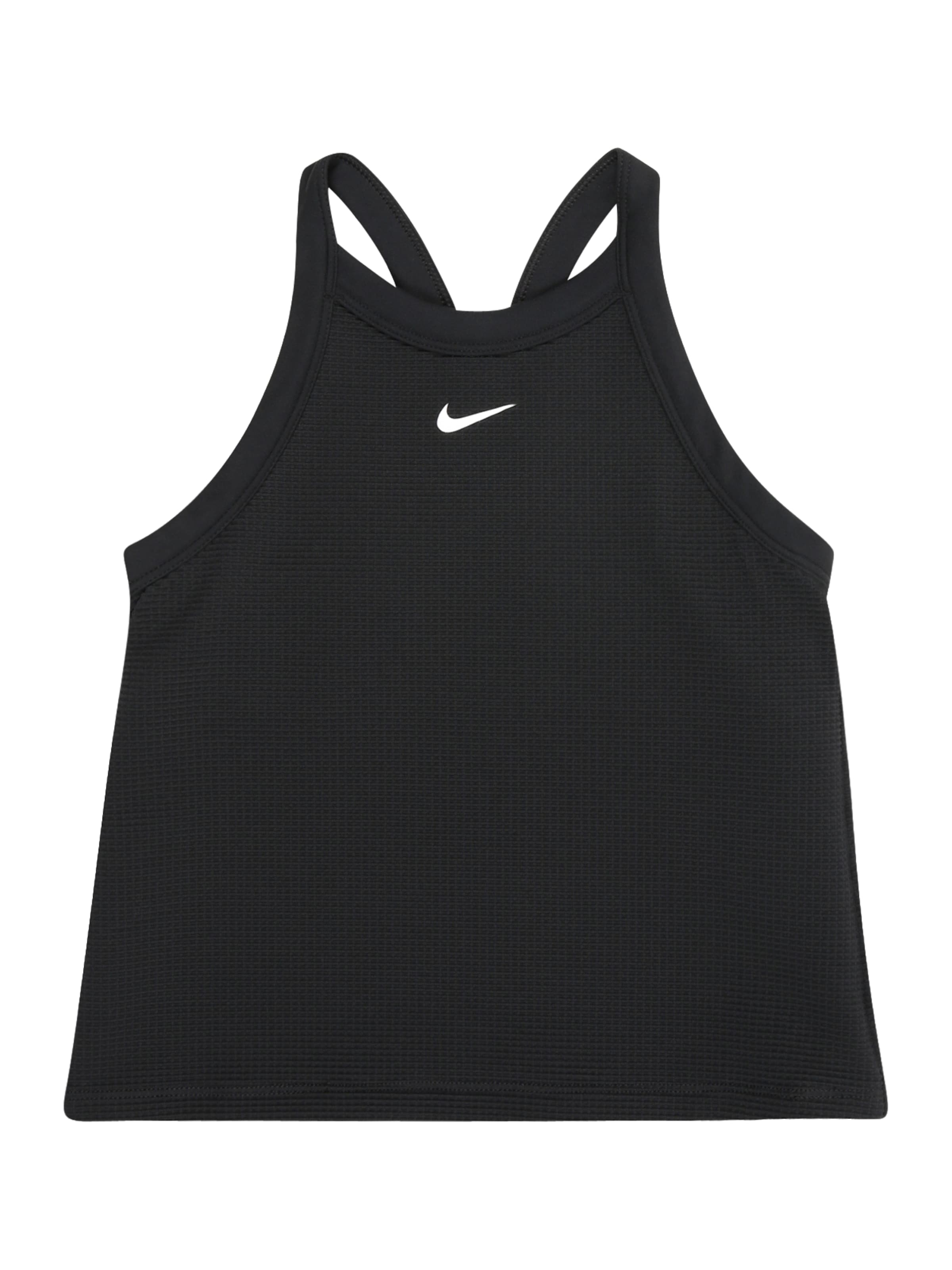 NIKE Αθλητικό τοπ σε μαύρο: μπροστά