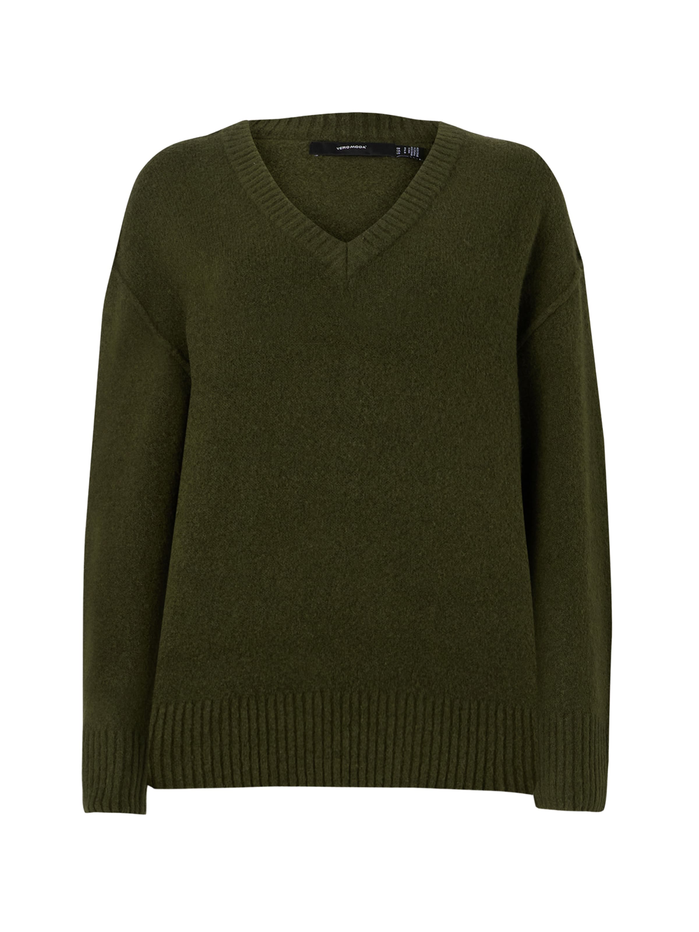 Pull-over 'VMILSE' VERO MODA en vert : devant