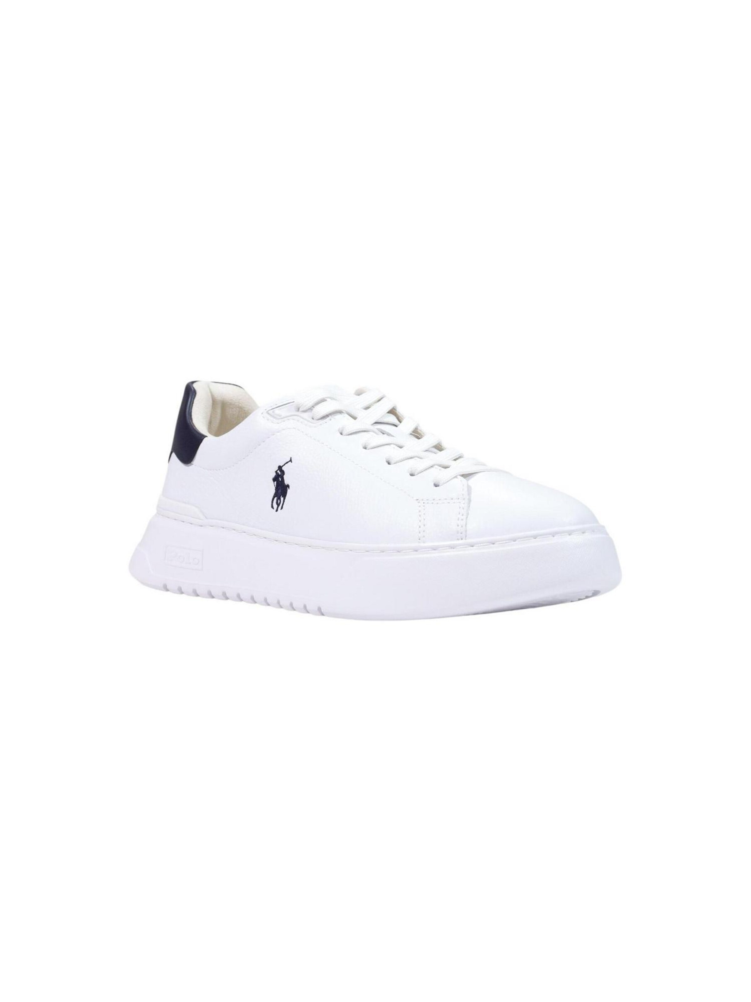 Ralph Lauren - Zapatillas deportivas bajas 'RLITE COURT' en blanco: frente