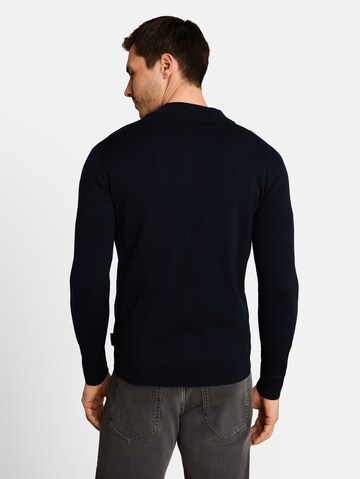 TOM TAILOR Gebreid vest in Blauw