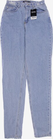 Missguided Tall Jeans in 27-28 in Blue: front