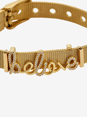 Heideman Bracelet 'Believe' in Gold