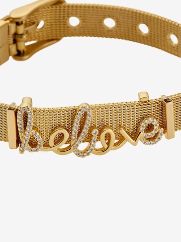 Heideman Armband 'Believe' in Gold