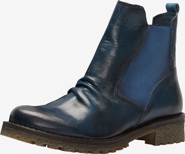 FELMINI Chelsea Boots 'Caster ' in Blue: front