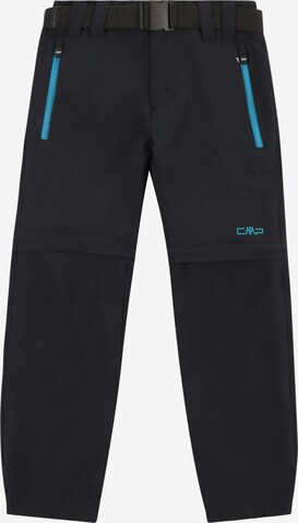 CMP Athletic Pants in Black: front