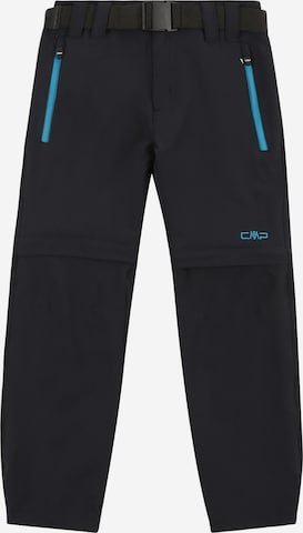 CMP Outodoor kalhoty – černá: přední strana