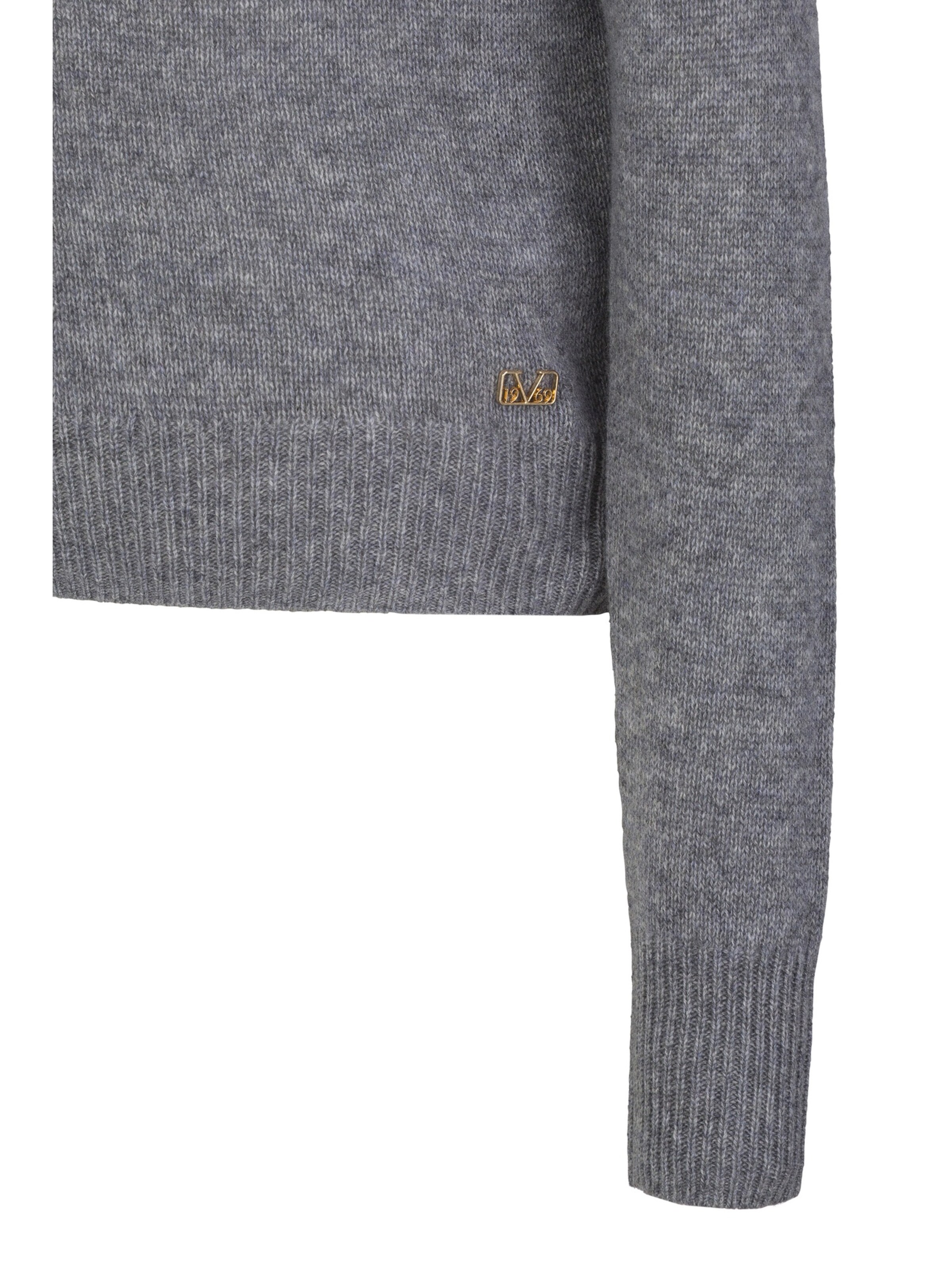 Pull-over 'Lola' 19V69 ITALIA en gris : devant