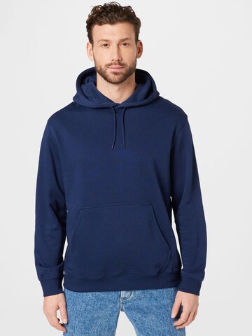 Sweat-shirt WEEKDAY en bleu : devant