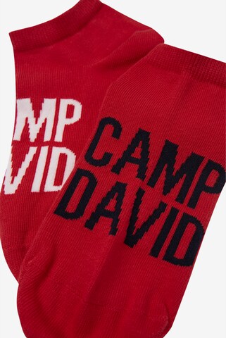 CAMP DAVID Socken in Rot