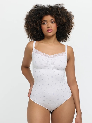 cfab - Body moldeador 'Bodysuit Sculpting Shapewear mit Lace' en lila