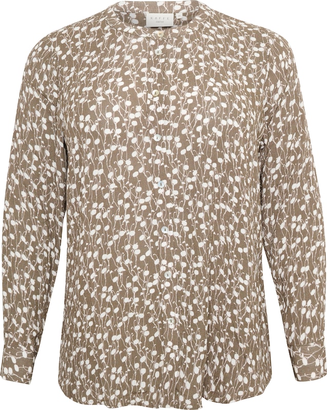 KAFFE CURVE Bluse 'Daline' in Hellbeige KAFFE CURVE Bluse 'Daline' in Hellbeige
