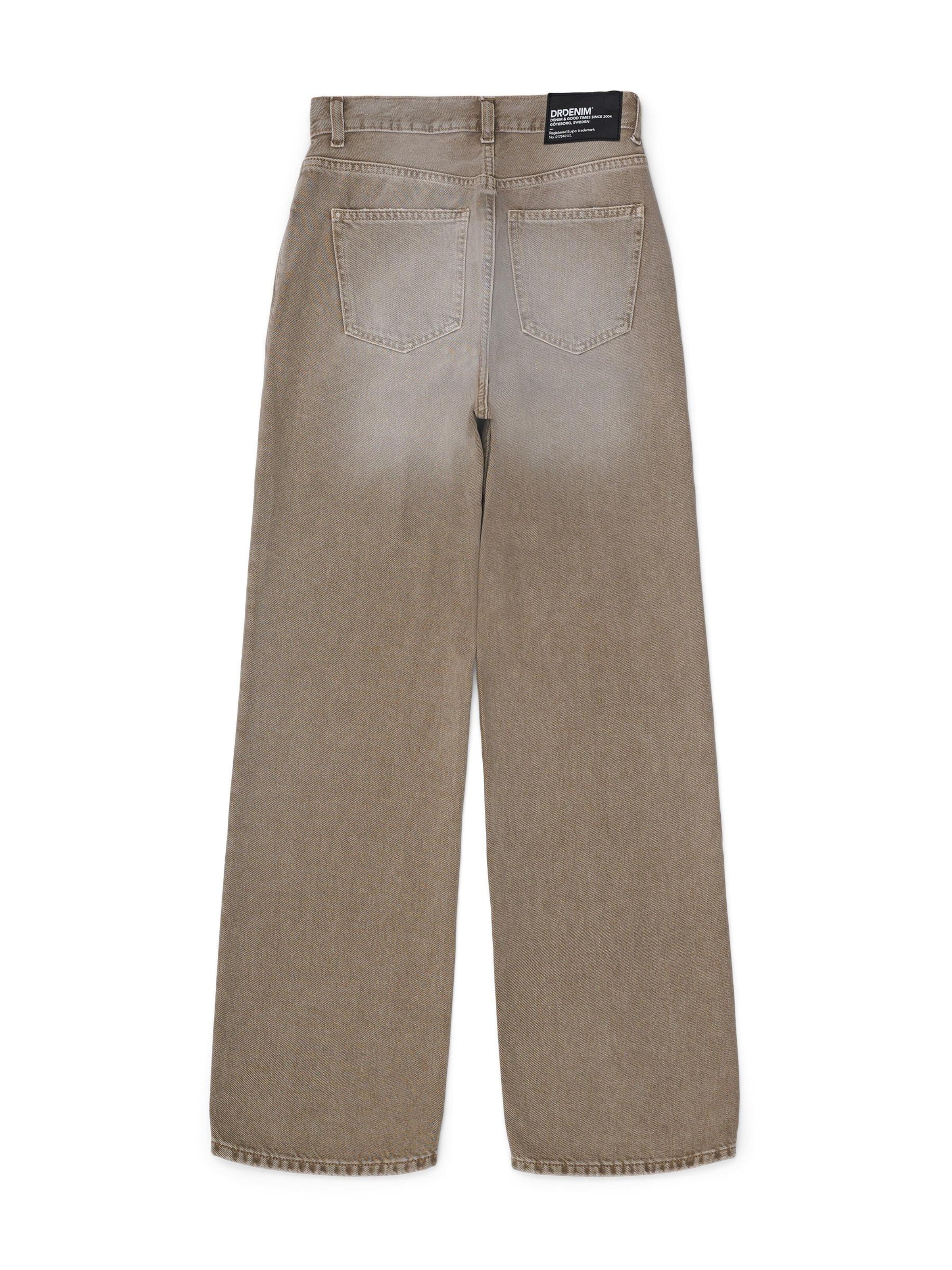 Dr. Denim Regular Jeans 'Echo High Straight'‌‌‌‌‌ in Beige